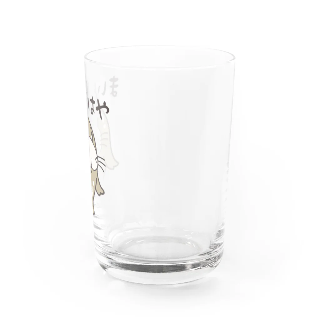 ＠sakedonの富山弁キャラクター「キトキトド」 Water Glass :right