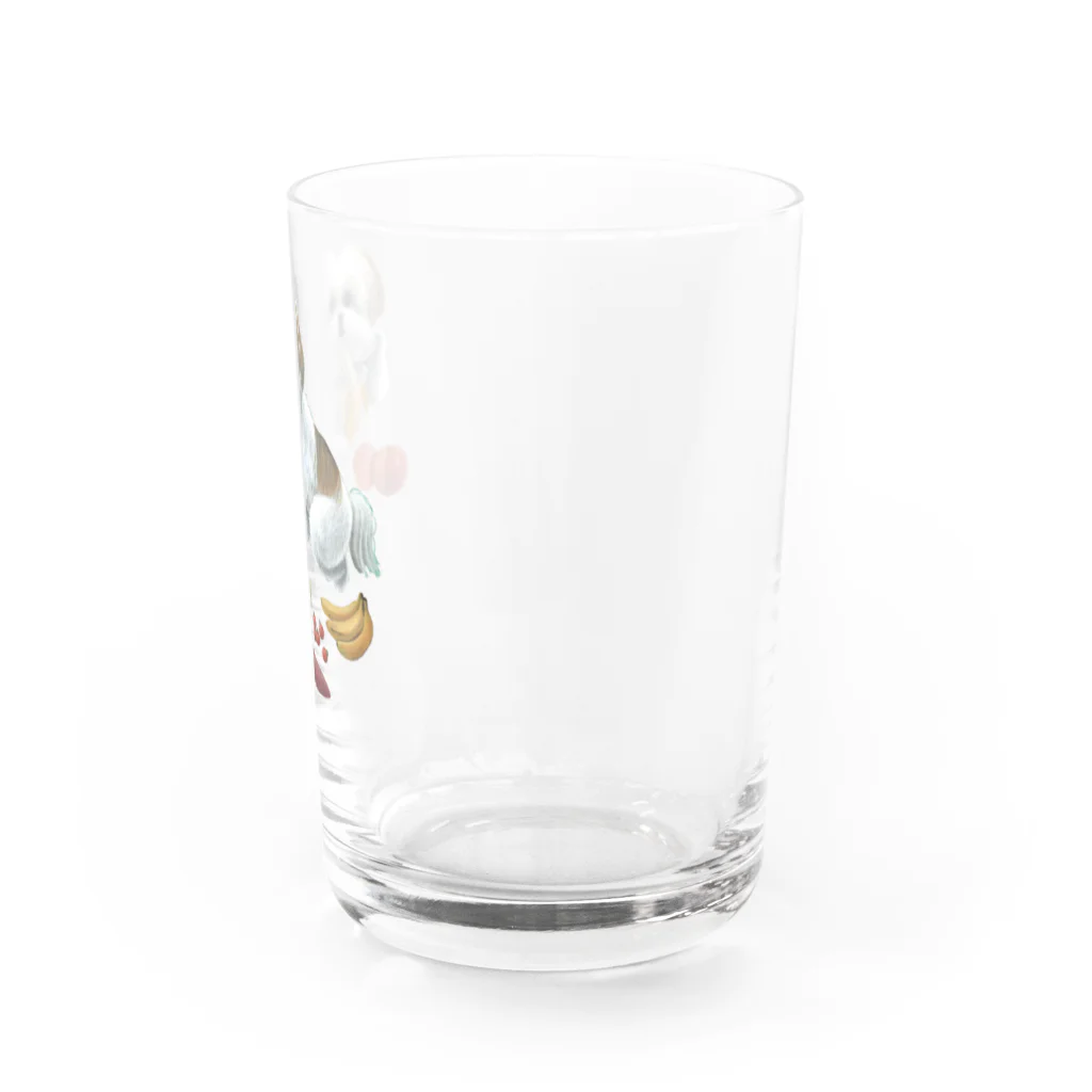  本秀康SUZURIオフィシャルショップ    のモコゾウとフルーツ Water Glass :right