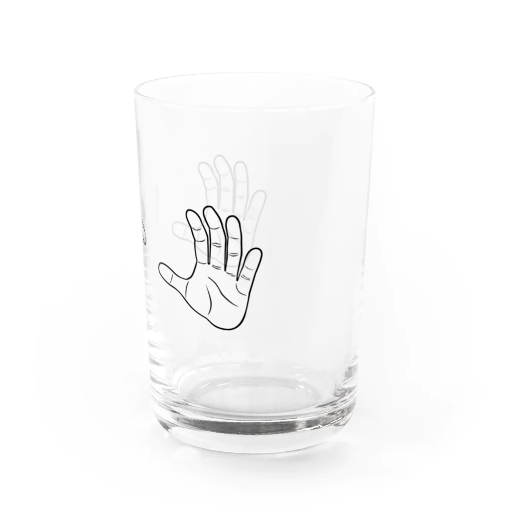 stickysyrupsのハンドパワー Water Glass :right