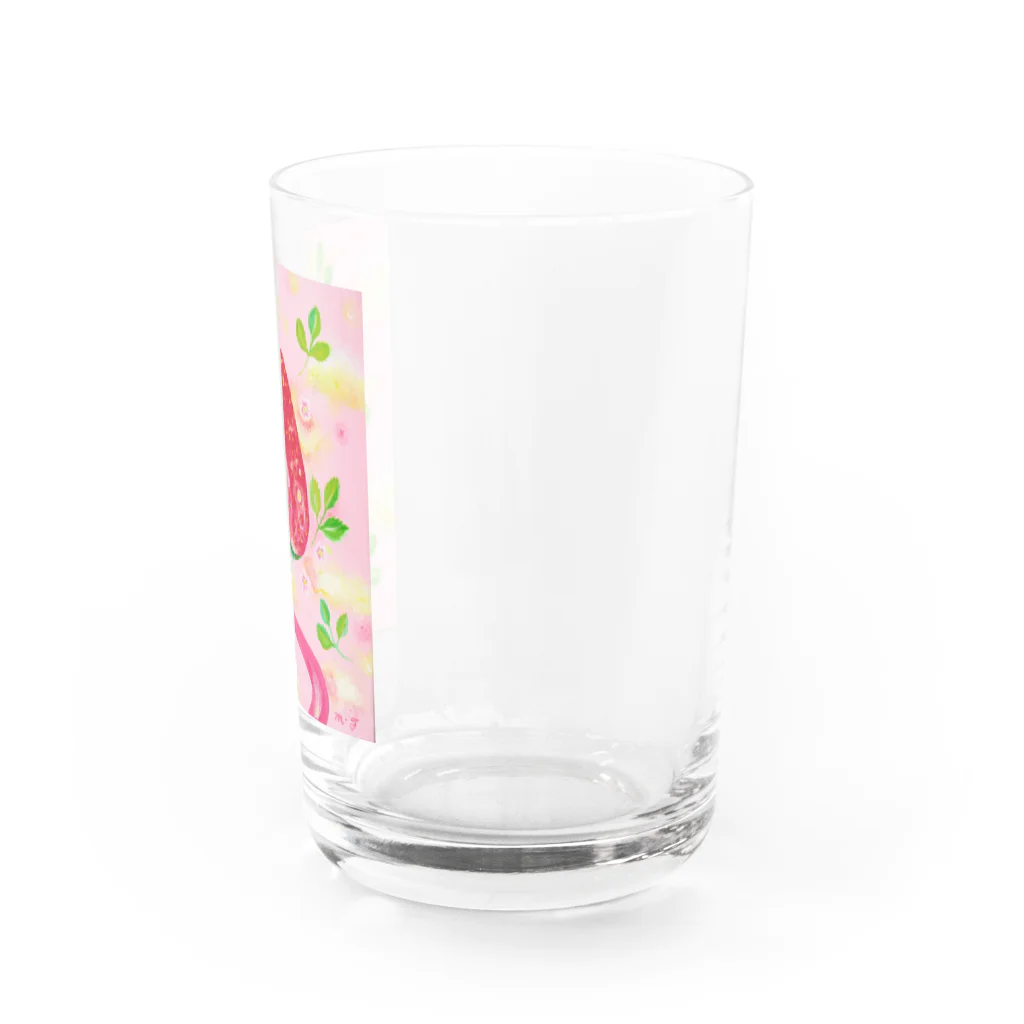 m-t デザインスタジオのストロベリーハウス Water Glass :right