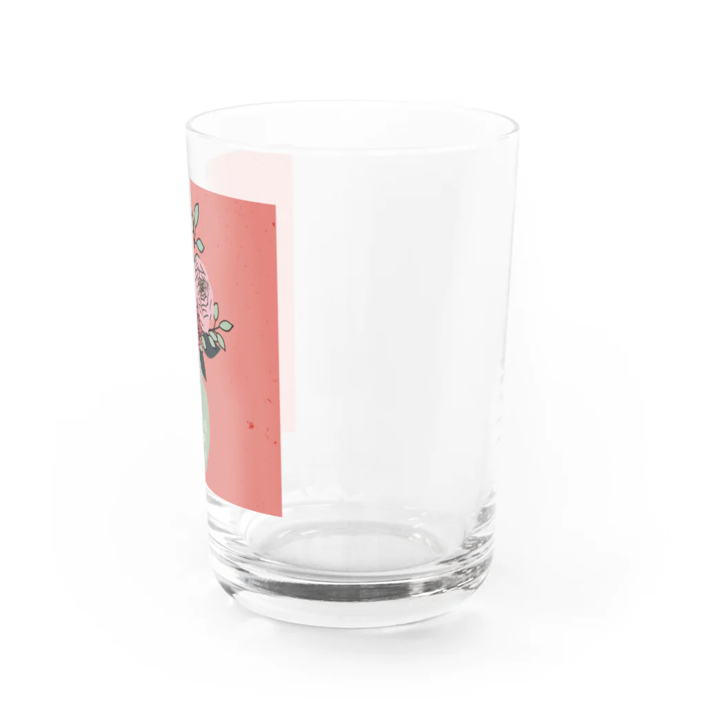 Mana Design Storeのフラワーベースとお花のイラスト Water Glass :right