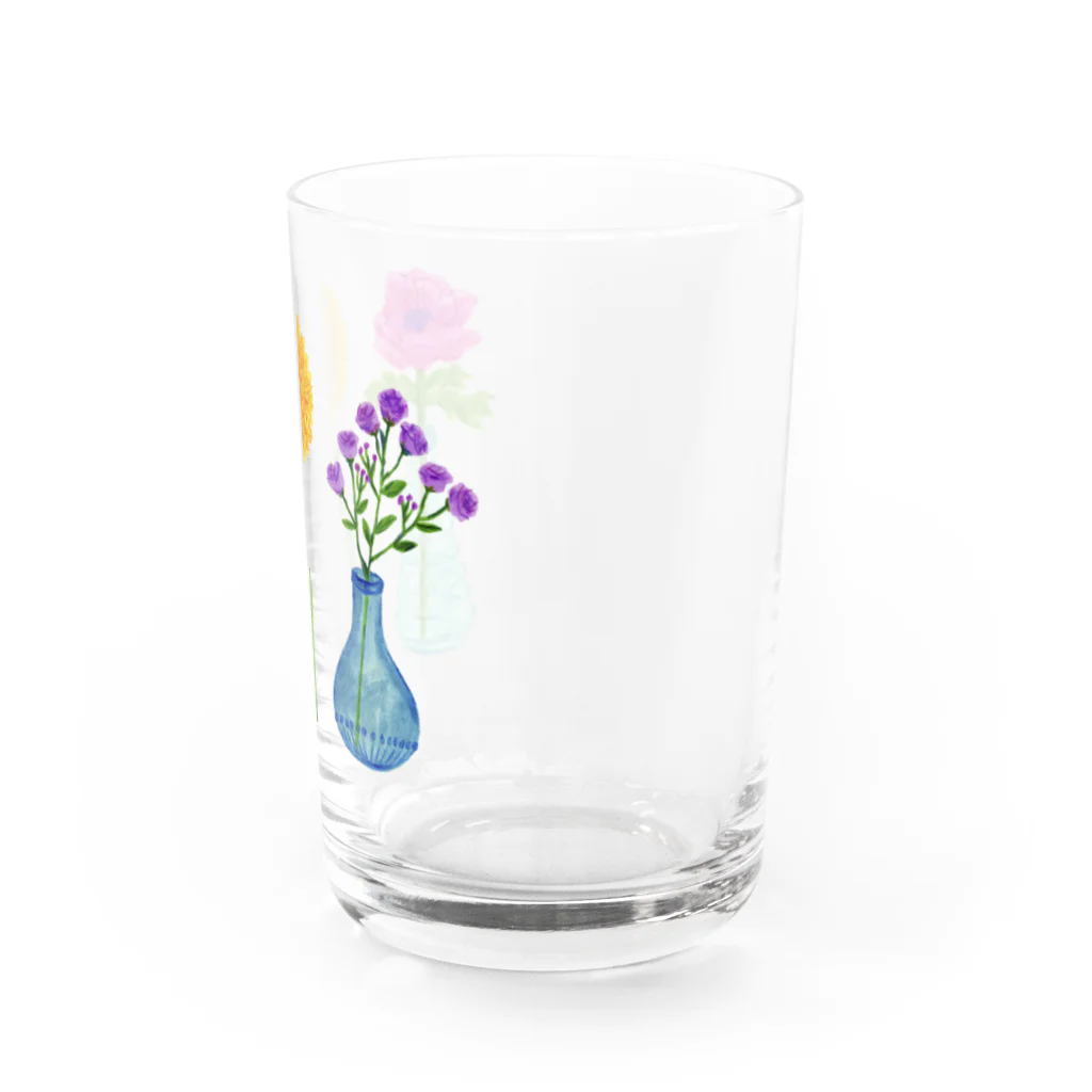 mi. （エムアイドット）のflowers Water Glass :right