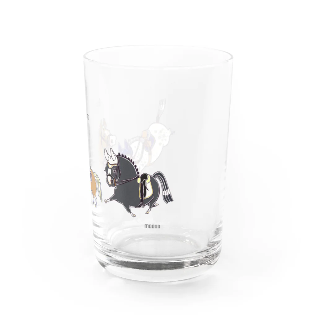 SHIROFUNE_mooooのequestrian Water Glass :right