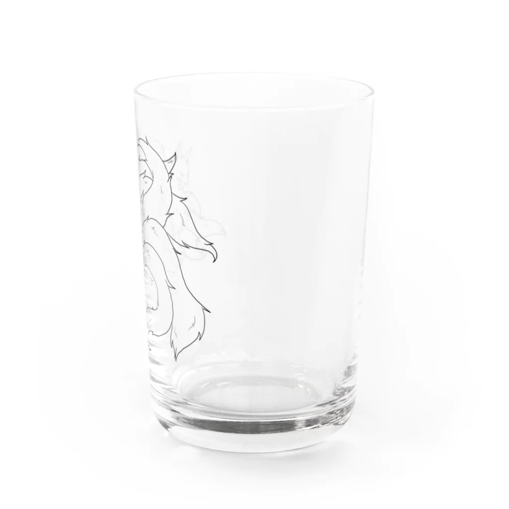 犬神小屋の九尾 Water Glass :right