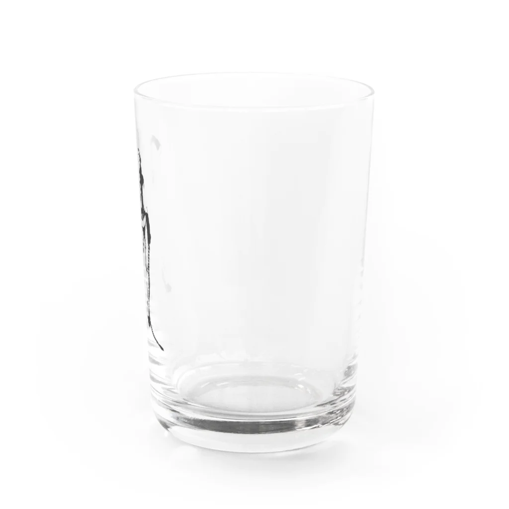 ひとちゃん(蒼兎一美)のおみせのひとちゃんキメキメ Water Glass :right