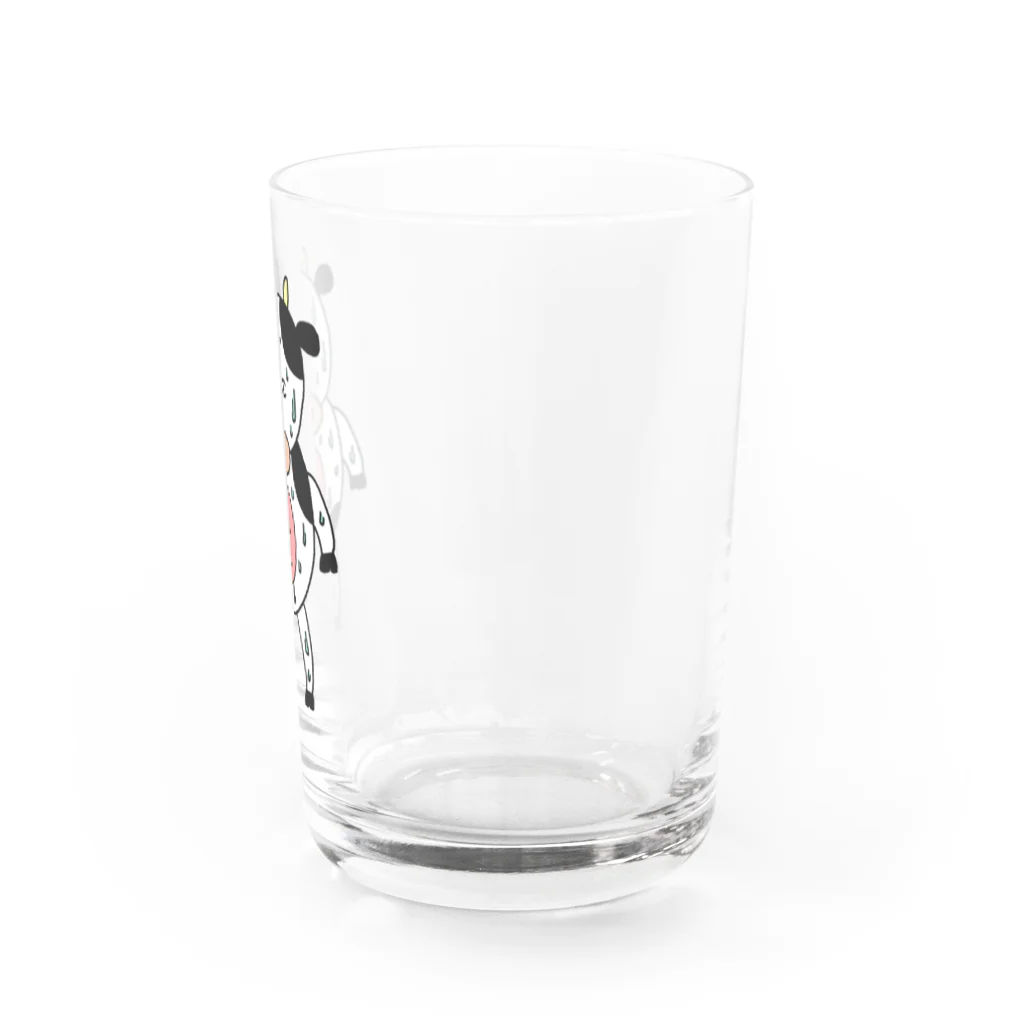ところてんの夏の牛 Water Glass :right