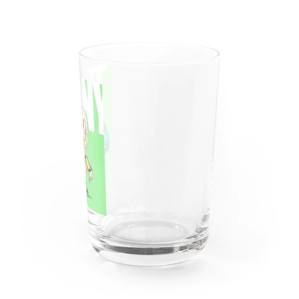nekoのグッズスタジオの緑のトッコちゃん Water Glass :right