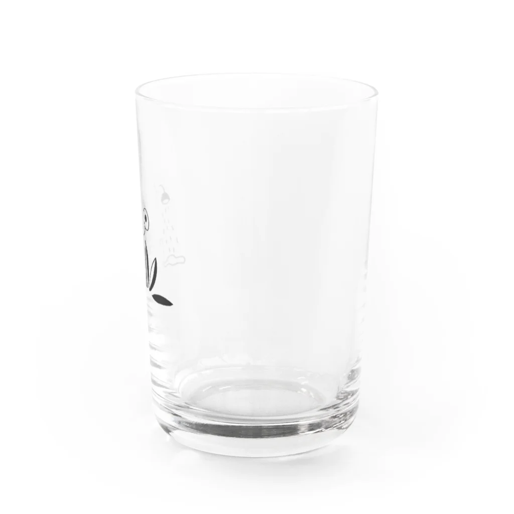 sogaのplant black-and-white Water Glass :right