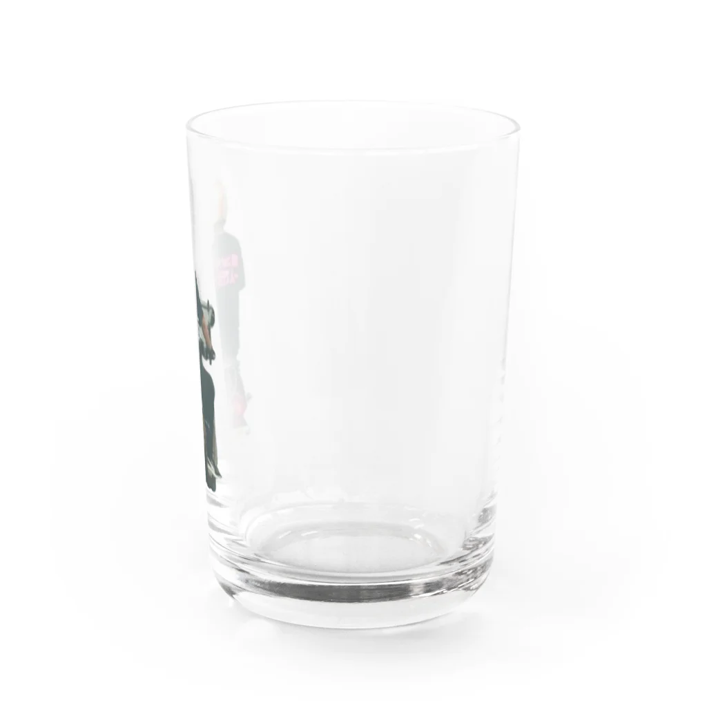 ©ニャンどんの部屋(公式)のタイヨーやニシムタは一人で行けグラス Water Glass :right