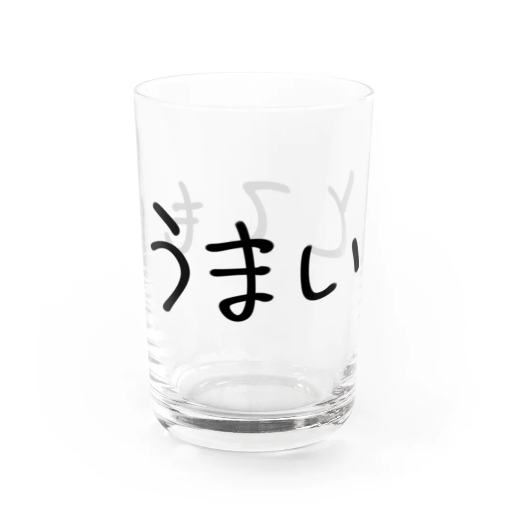 まくらのとてもうまい Water Glass :right