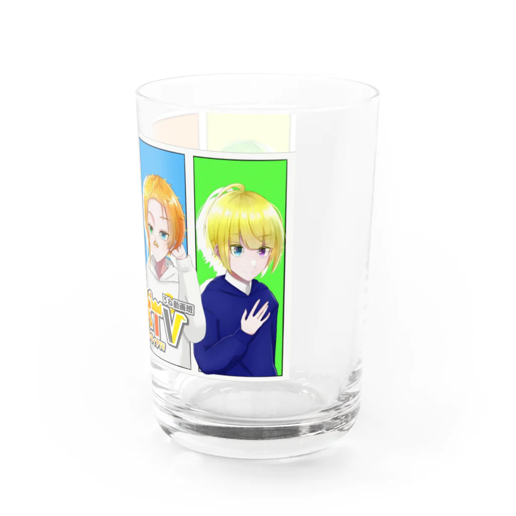 ろねくん/ろポボTVのろポボTVのグラス Water Glass :right