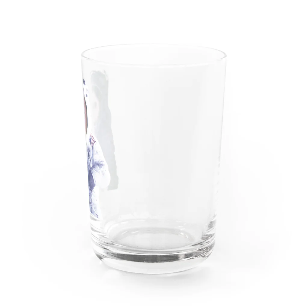 うちの猫はボムといいますの愛猫ボムは宇宙飛行士になった Water Glass :right