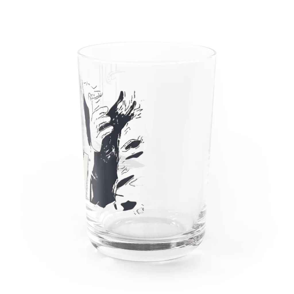ゐみゐ商店の笑う森山 Water Glass :right