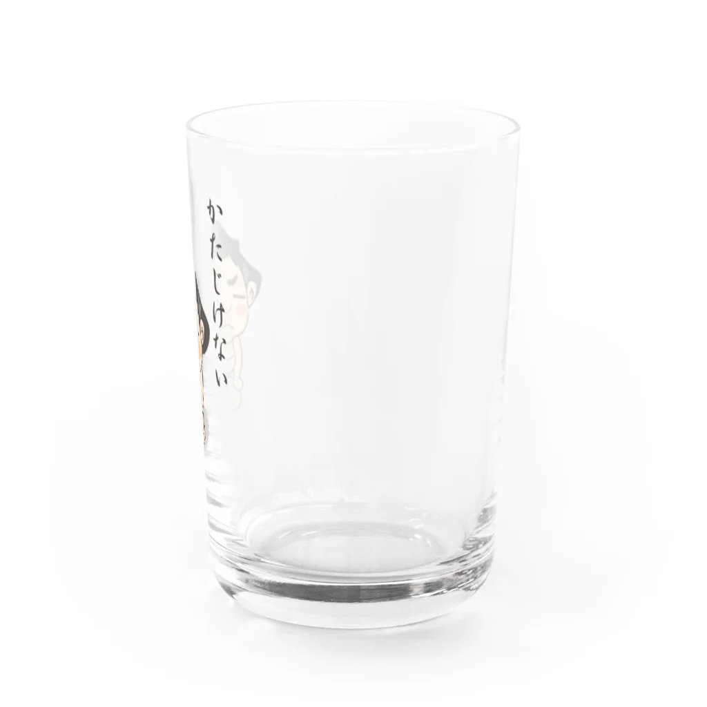 TokyoSienneの「かたじけない🙇‍♂️ 」〜どすこい！気ままに相撲ライフ〜 Water Glass :right