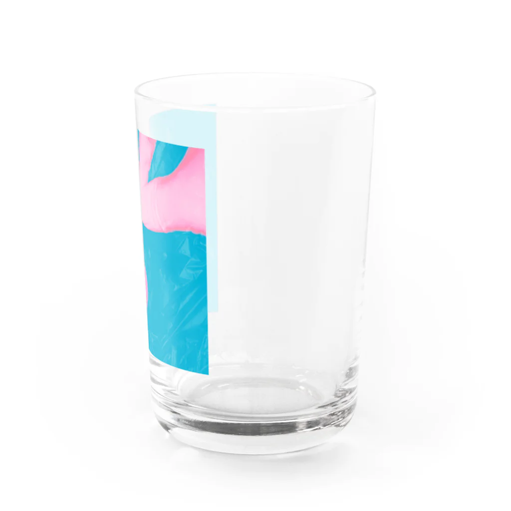 すいすいおよぐのポップなさくらんぼ Water Glass :right