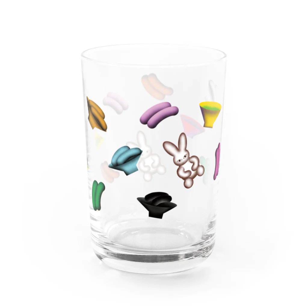 SHOP CMYKのLucky Rabbits Water Glass :right