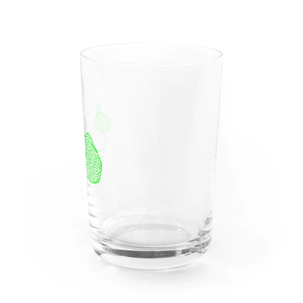 猫のさん君の猫のさん君 Water Glass :right
