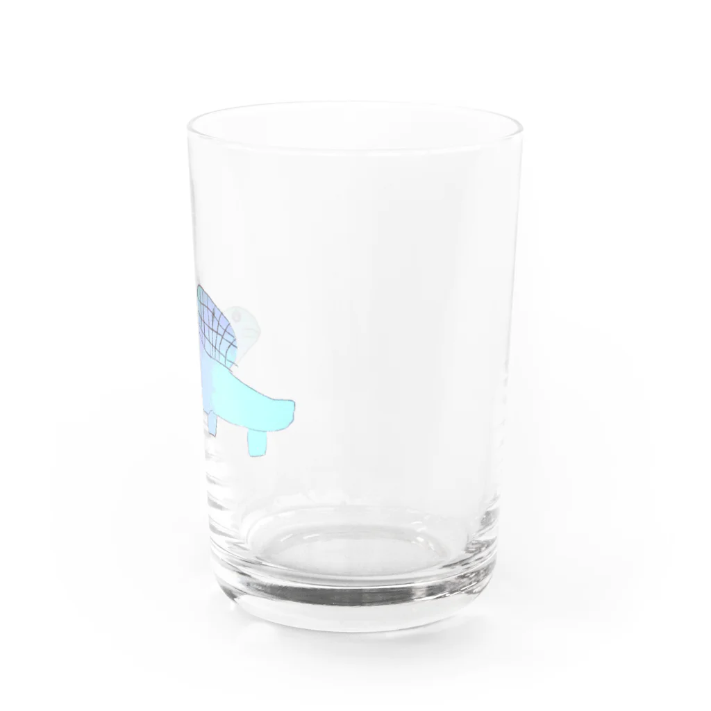 真奈美の恐竜くん Water Glass :right