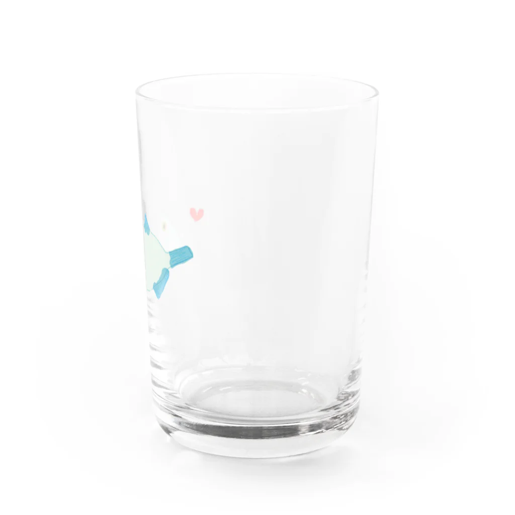 ワンモナイトのウマヅラハギ？ Water Glass :right