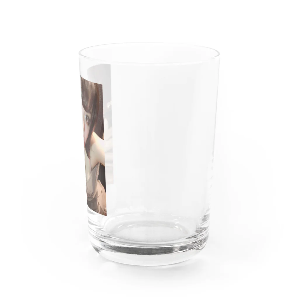 りるさろめのおっぱい女と一緒に酒が飲めるグラス Water Glass :right