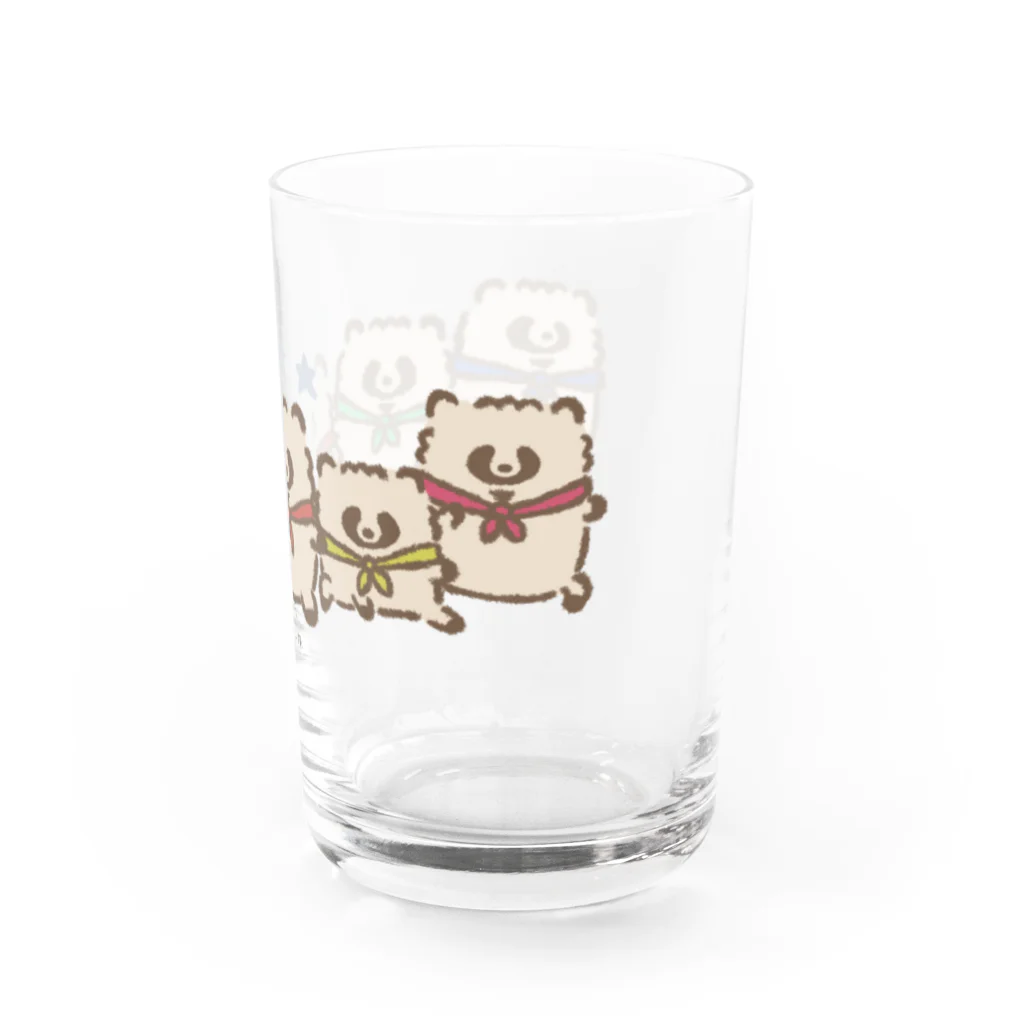 ジーナショップ(たぬき多め)のゴレンジャーたぬき Water Glass :right