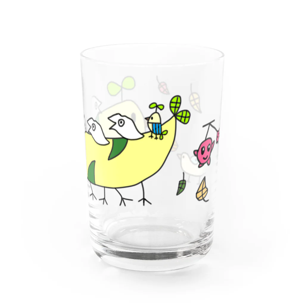 pitako-81の長ヒヨコちゃん走行中 Water Glass :right