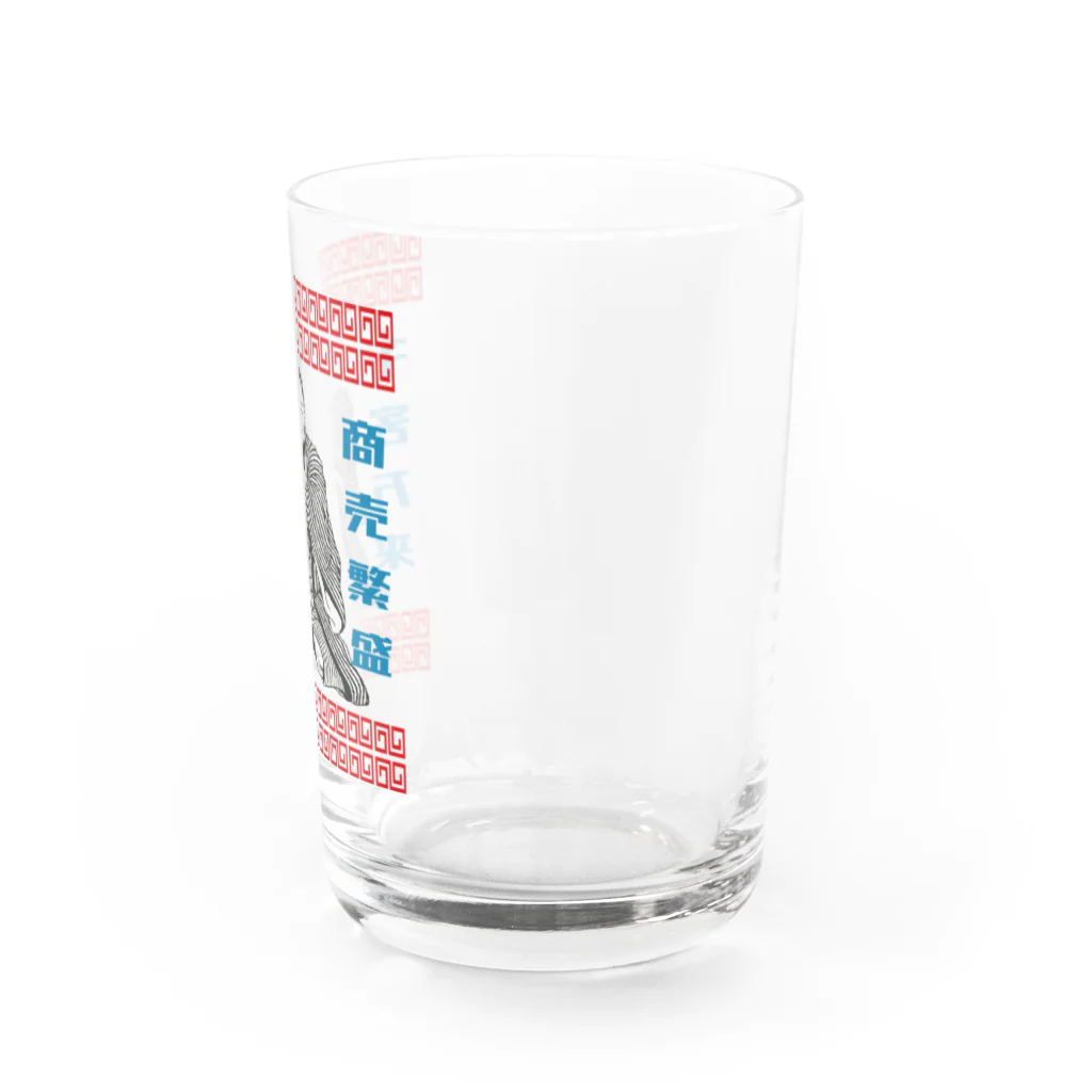 仙台四郎shopの【ラーメン店を応援】仙台四郎グッズ Water Glass :right