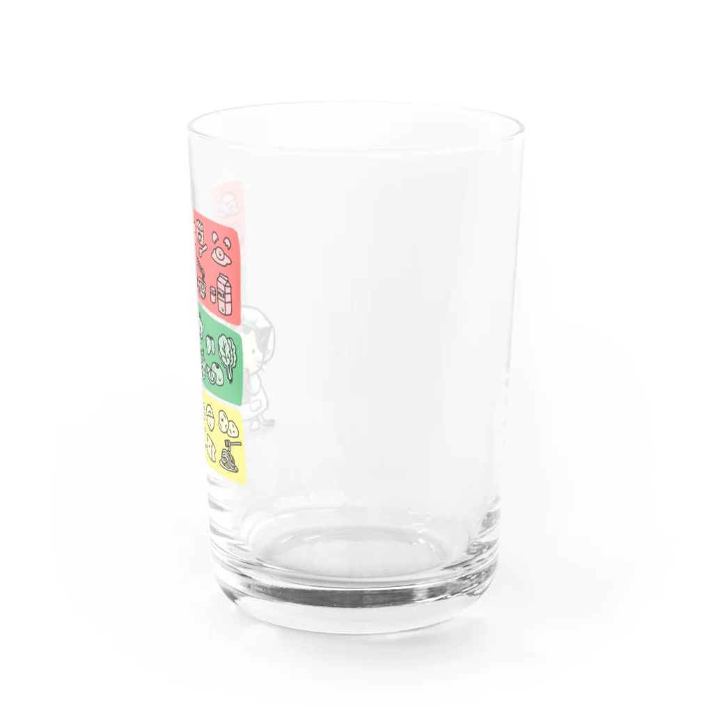 smiletaroの食育にゃんこ Water Glass :right