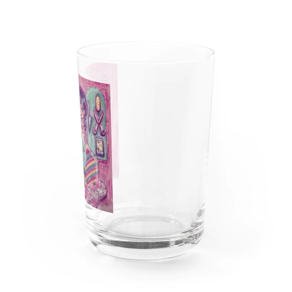 tippi ♡♡の生きるのって大変∩^ω^∩ Water Glass :right