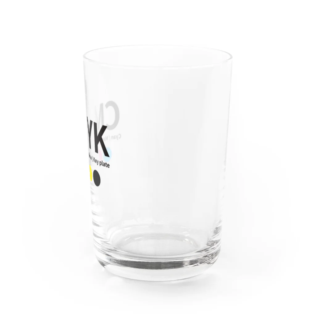 現役デザイナーが作る気ままショップのCMYKグッズ Water Glass :right