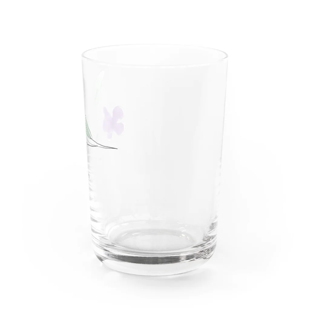 りすとひつじのすみれいちりん Water Glass :right