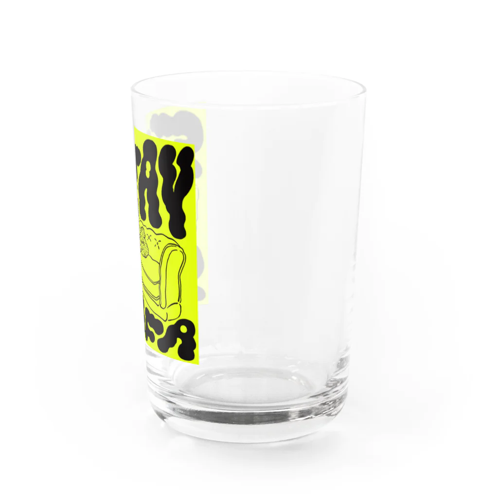 GEEKS COUNTER ATTACKのSTAY SOFA(yellow) Water Glass :right