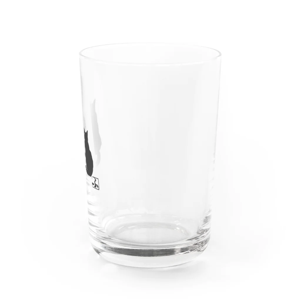 ねこ・ねこの猫影 Water Glass :right