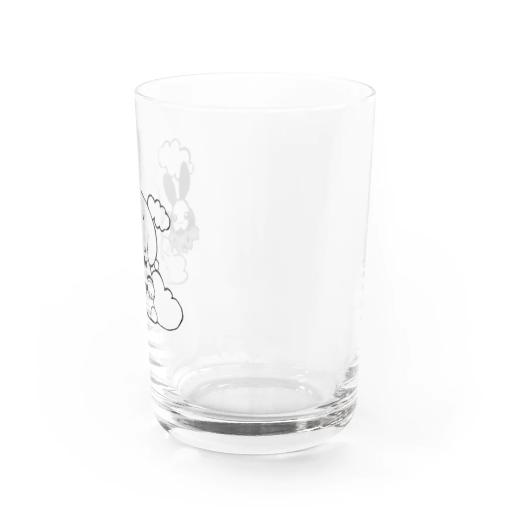 yuringのぱおんくんとうさはねちゃん。 Water Glass :right