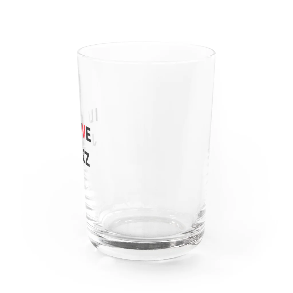 phot&type のI LOVE JAZZ Water Glass :right