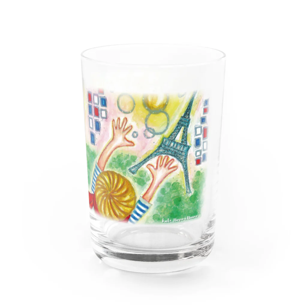 hal+ Harumi Niwanoのパリの春 Water Glass :right