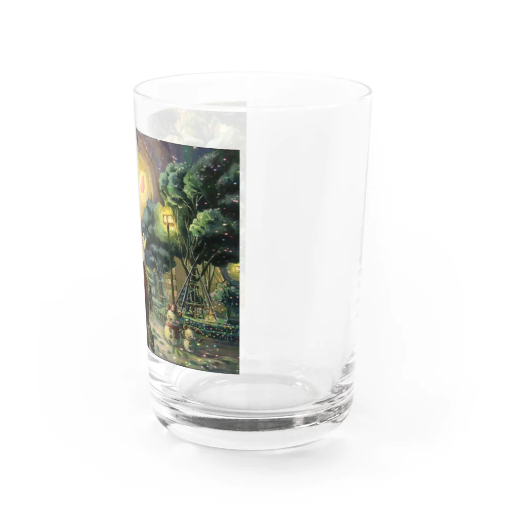 🌿Art shop Kano🌿の「ただいま」 Water Glass :right