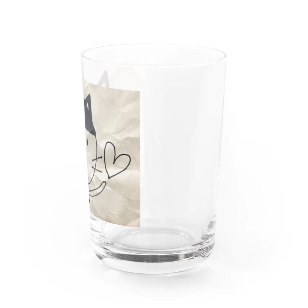 vientoのviento catぱっつん Water Glass :right