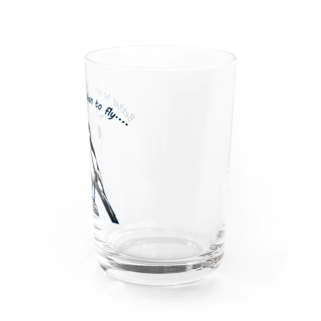 ひだりききのはくせきれい Water Glass :right