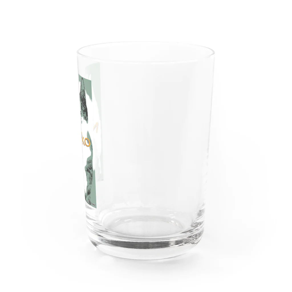 Lovely CATのNeko(シリーズ１） Water Glass :right