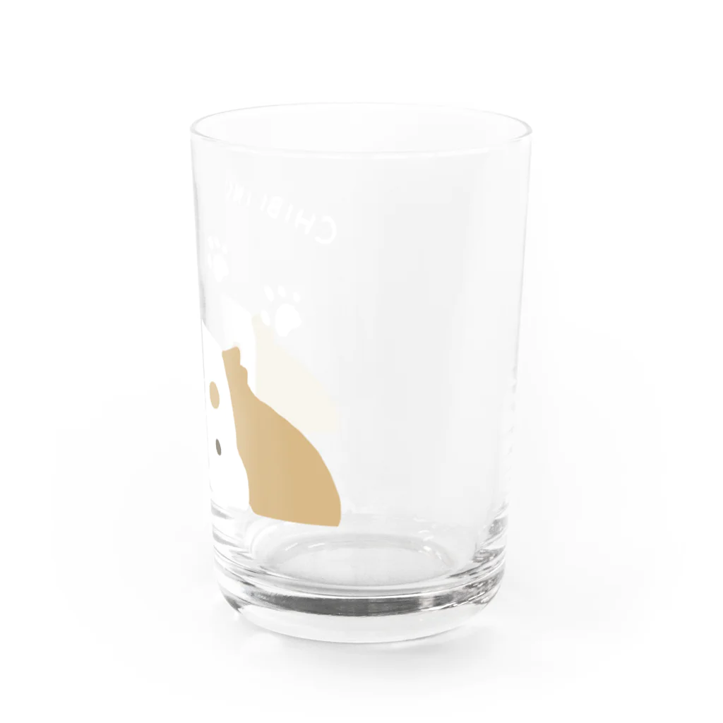 ちびらいふ。のちびいぬ Water Glass :right