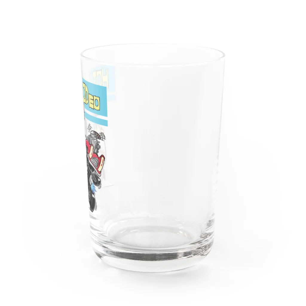 nidan-illustrationの“HOT RODeo” Water Glass :right