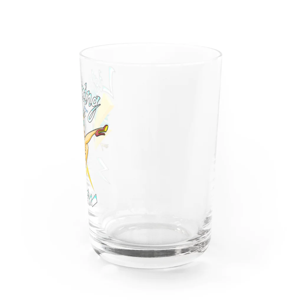 nidan-illustrationの“Lightning Show” Water Glass :right