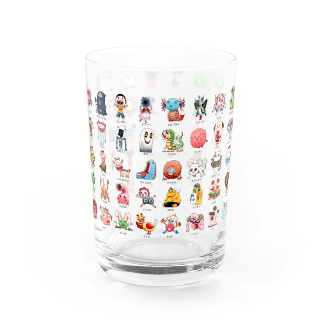 ハートフルやまだのキモかわモンスターズ第1世代＋第2世代 Water Glass :right