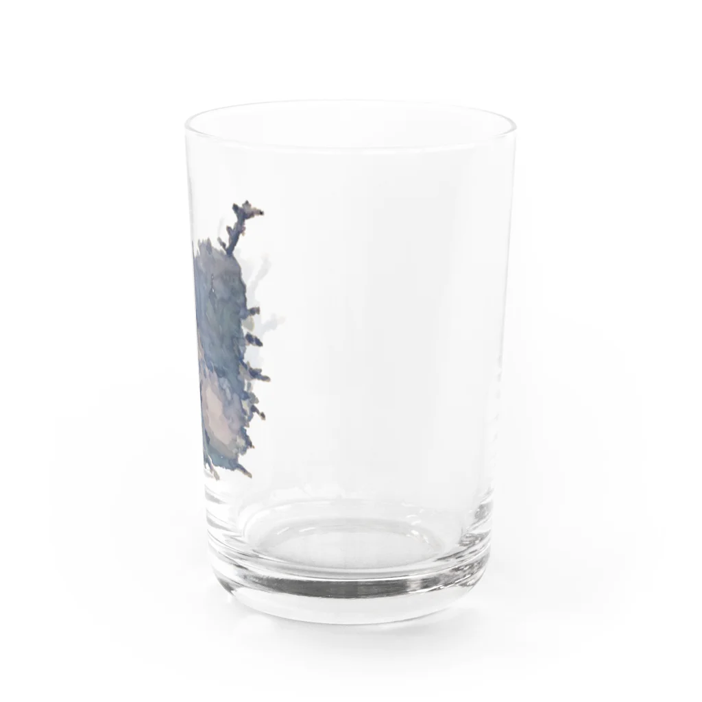 おえかきする水蜜桃の巻貝 Water Glass :right