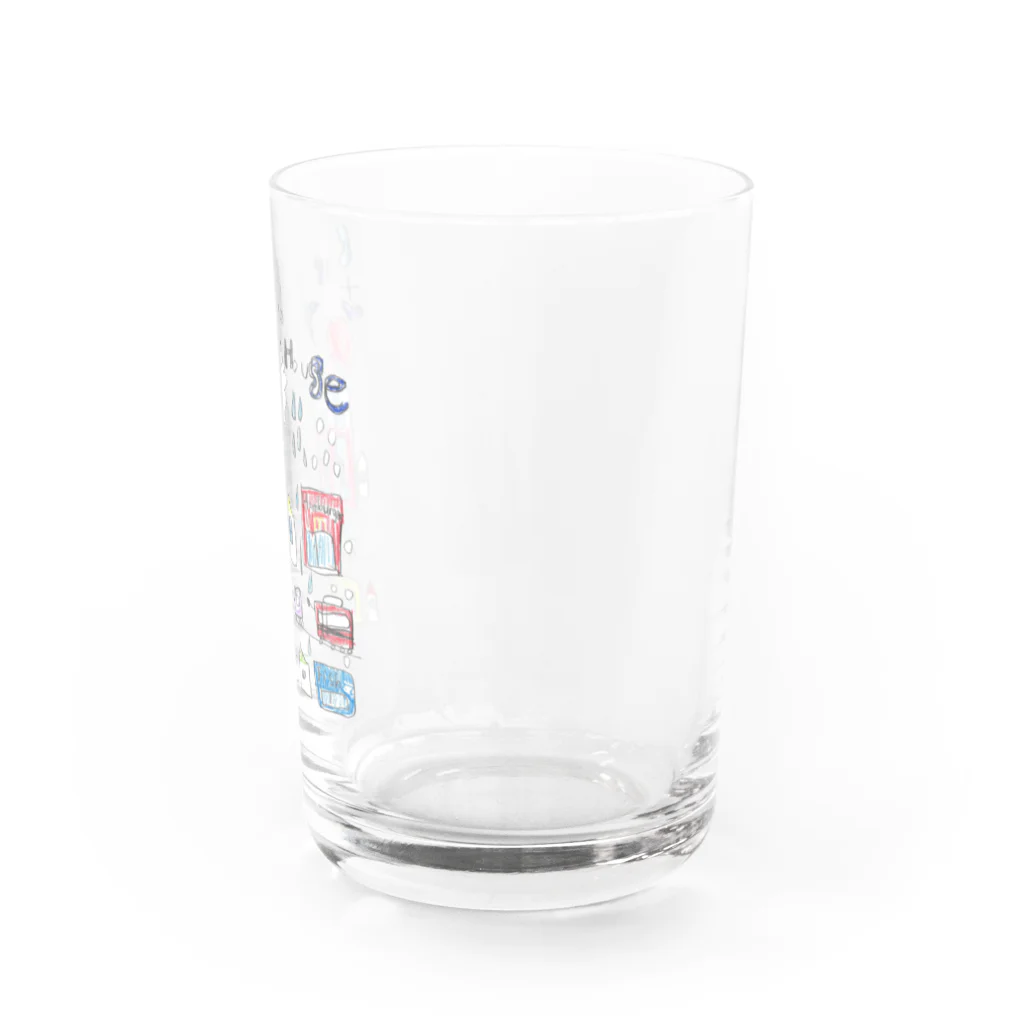 さかい屋のcar and house Water Glass :right