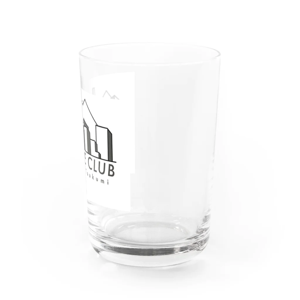 ILINOBE  CLUB 洋裁店のILINOBE  CLUB ロゴ1 Water Glass :right