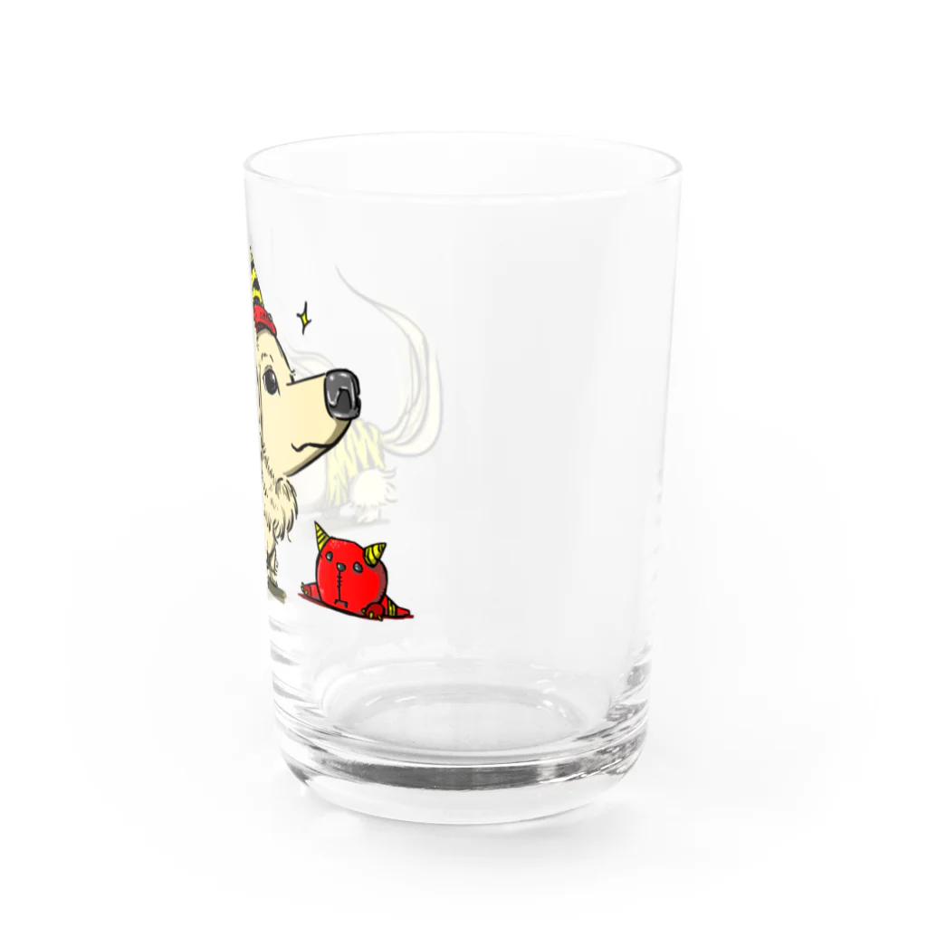 喜壱の鬼のパンツ装着 Water Glass :right