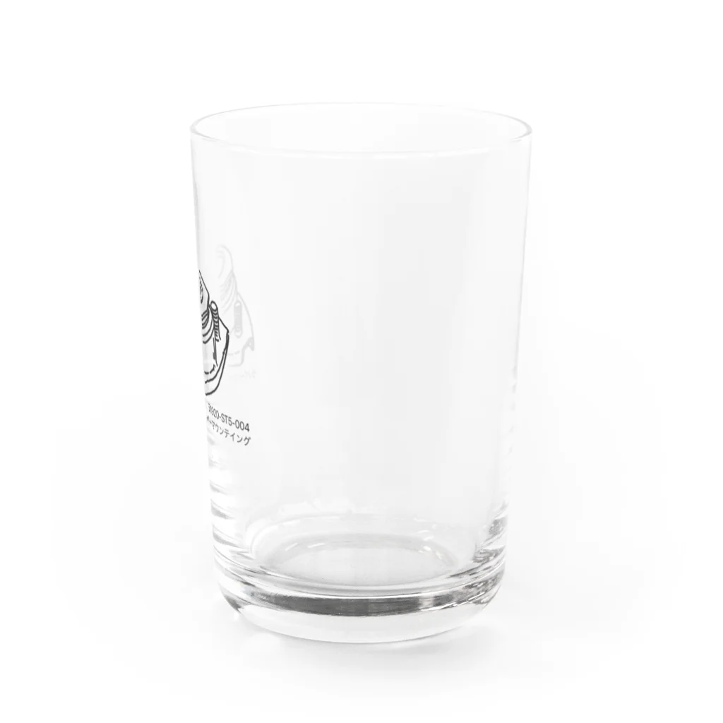 衝動的意匠物品店　「兄貴」のラバー、フロントダンパーマウンティング Water Glass :right