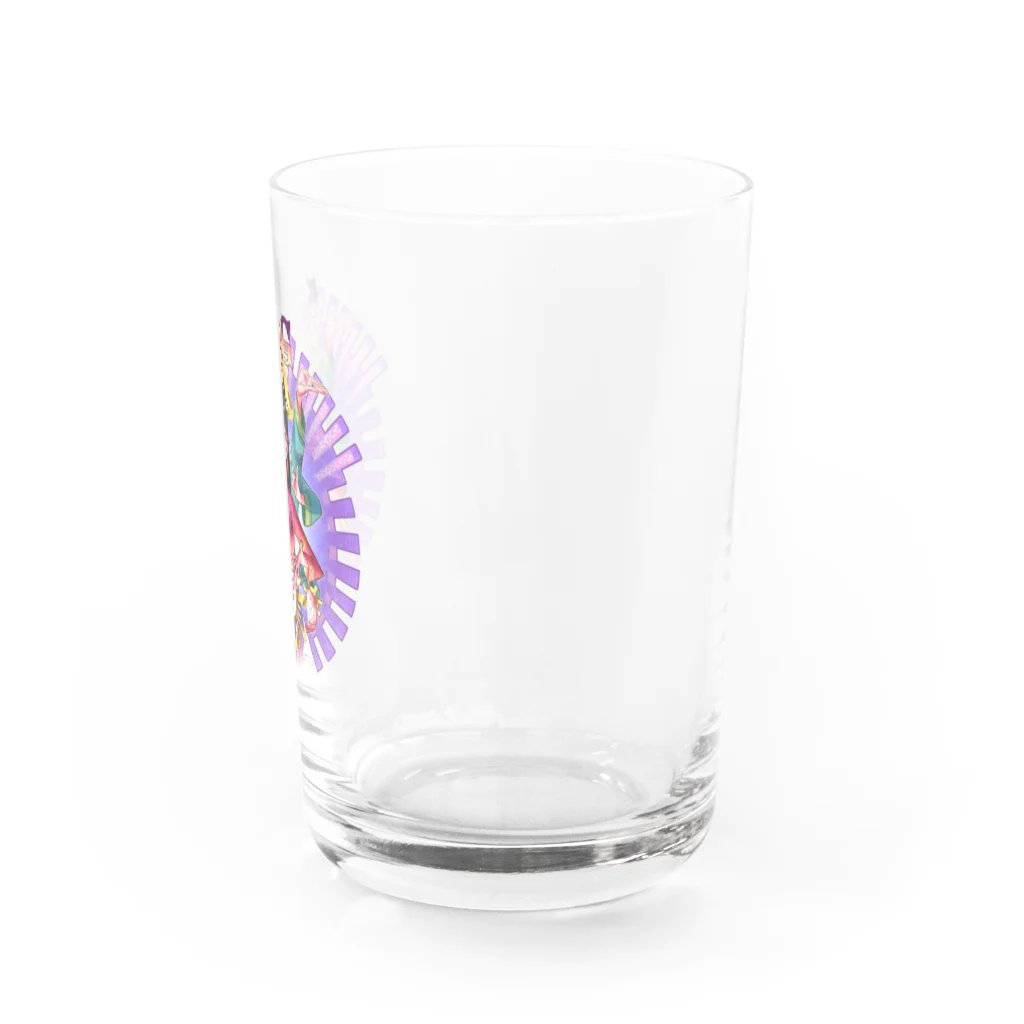 大河山 麻々夜@人妻子持ちvtuberの人生妨害5G電波除去・紫 Water Glass :right